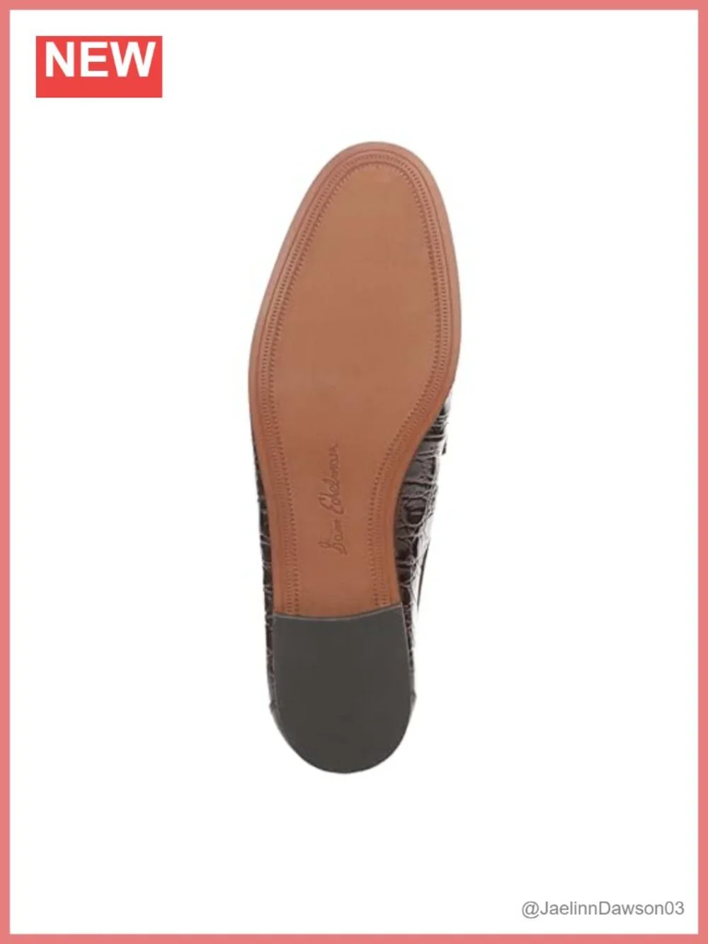 Sam Edelman Lana Tassel Loafer Slip-On Leather Flats